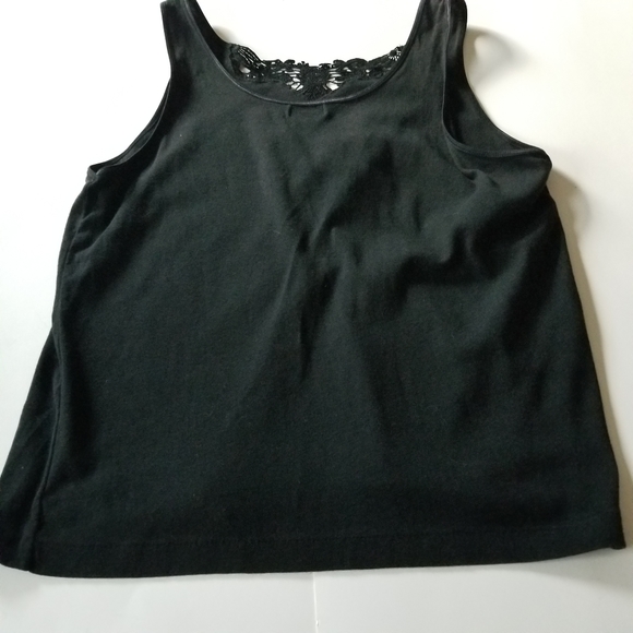 Nordstrom Intimates Womens Black Tank Top, Size 1X - Picture 3 of 4